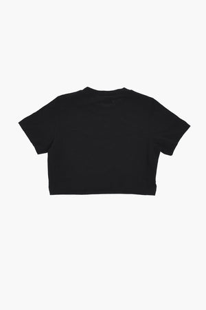 Cotton-Jersey Crewneck T-Shirt COLOUR THE WORLD With Print