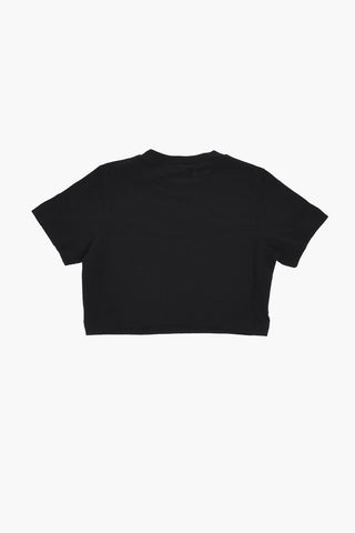Cotton-Jersey Crewneck T-Shirt COLOUR THE WORLD With Print