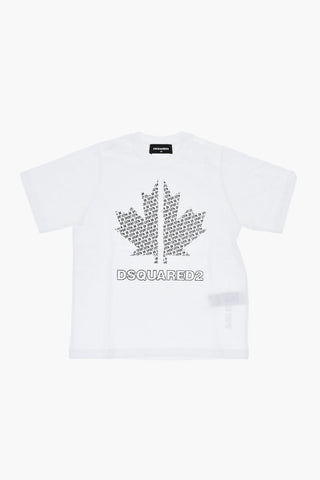 SPORT EDTN.08 T-shirt Girocollo Slouch Fit con Monogram in Rilievo