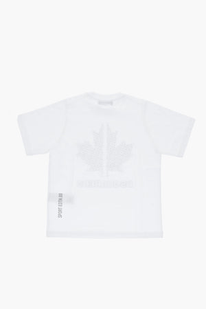 SPORT EDTN.08 T-shirt Girocollo Slouch Fit con Monogram in Rilievo