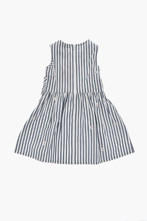 Chemisier a Righe con Fiocco 