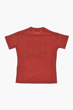 T-Shirt Girocollo in Jersey di Cotone con Stampa Love Dsquared