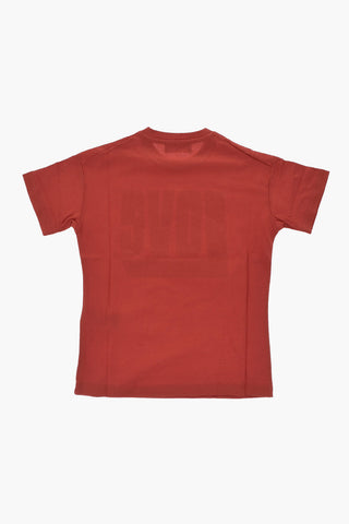 T-Shirt Girocollo in Jersey di Cotone con Stampa Love Dsquared