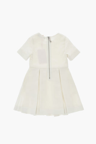 Vestito Svasato con Pieghe