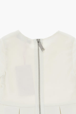 Vestito Svasato con Pieghe