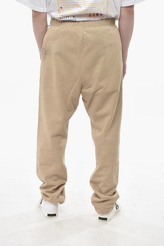 EIGHTH COLLECTION Einfarbige Fleecehose FORUM mit elastischem Bund