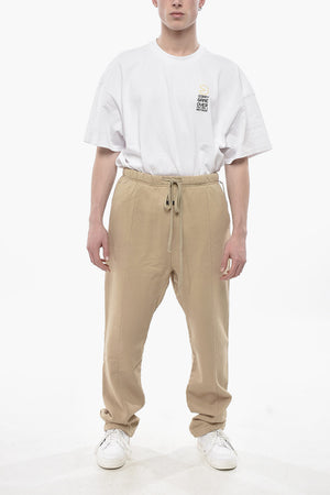 EIGHTH COLLECTION Solid Fleece Pants FORUM with Elastic Waist