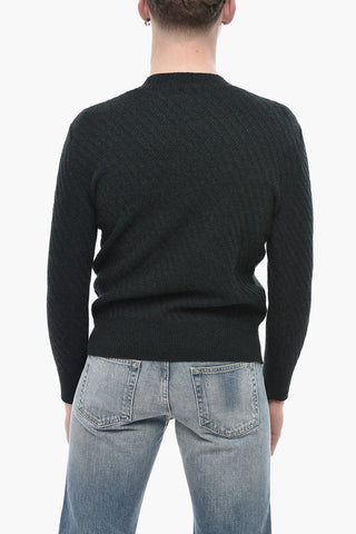 Maglia Girocollo in Lana Vergine