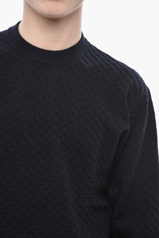 Maglia in Lana Vergine a Tinta Unita