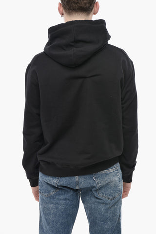 Baumwoll-Hoodie mit Frontprint