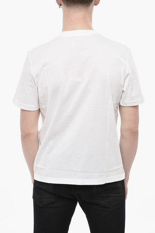 Baumwoll-T-Shirt mit Rundhalsausschnitt T-ADJUST-K14 mit Druck