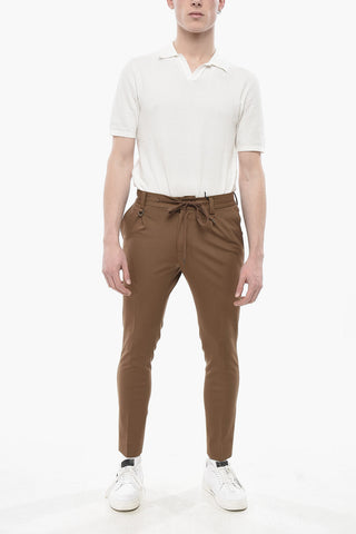 BRERA Hose aus Viskosemix mit Kordelzugbund