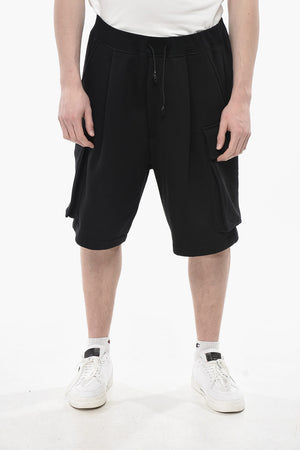 Brushed Jersey Cargo Shorts