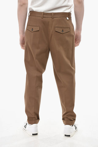DUOMO Jersey Relaxed-Fit Chino Trousers