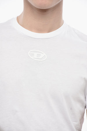 Cotton Crew Neck T-Shirt T-DIEGOR-G13 with Tone-on-Tone Monogram