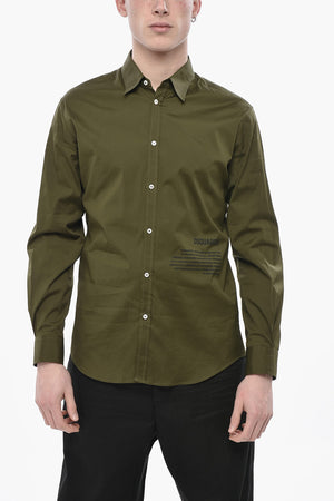 Poplin Shirt PHILOSOPHY With Print