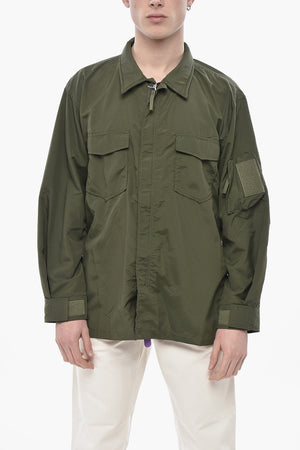 Nylon Utility Overshirt