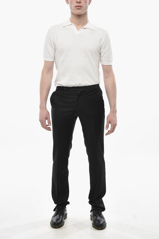 Gerade geschnittene Hose CERIM.ACADEMY aus Wolle