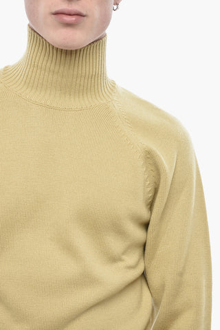 Virgin Wool Turtleneck Sweater