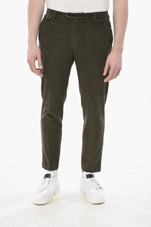 Chinohose Aus Cordvelours Mit 1 Bundfalte