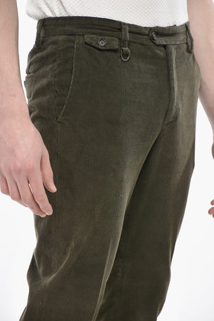Chinohose Aus Cordvelours Mit 1 Bundfalte