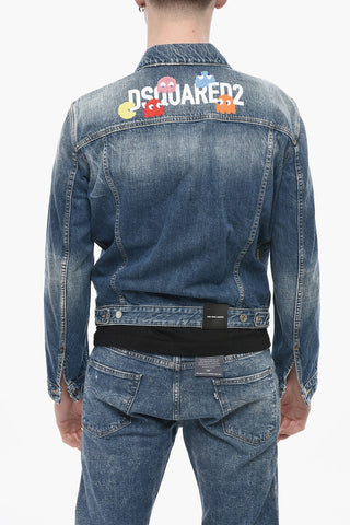 PAC-MAN Denimjacke DAN mit Stickereien