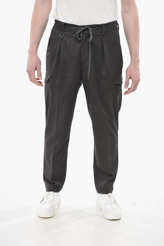 Twillhose Mit 1 Bundfalte Und Kordelzug