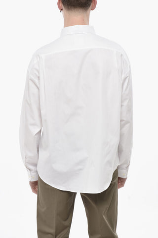 Button-Down-Hemd aus Baumwoll-Popeline