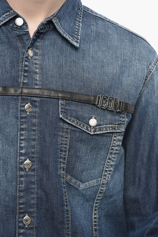 ICON Sahariana‑Hemd aus elastischem Denim