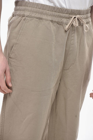 Baumwoll-Leinenhose HANBURY mit elastischem Bund