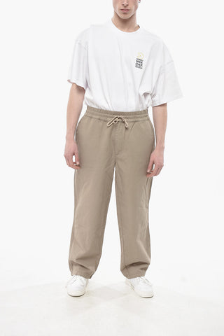 Baumwoll-Leinenhose HANBURY mit elastischem Bund