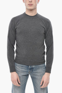 Virgin Wool Solid Crewneck Sweater