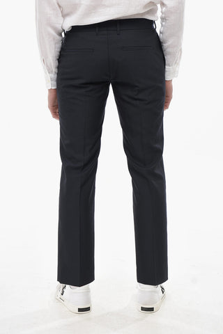 Wollmischhose im Straight Fit HOWLING mit Streifen