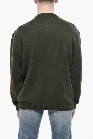 Pullover Aus Wollmischung Mit Rippenbündchen