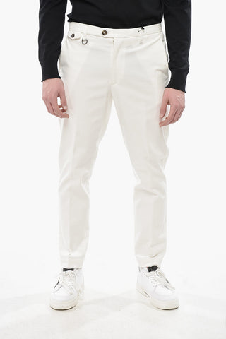 MOSCOVA Chino-Hose aus Baumwolltwill mit Aufschlägen