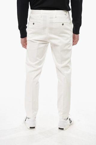 MOSCOVA Chino-Hose aus Baumwolltwill mit Aufschlägen