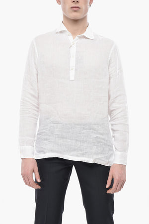 Linen Shirt TYLER in Solid Color