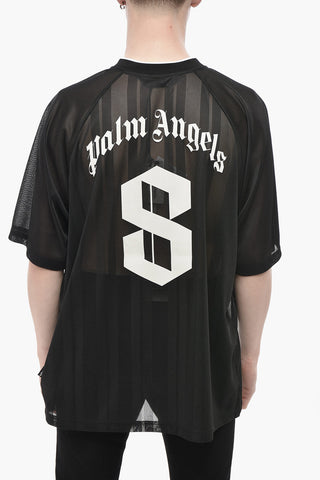 SPORT T-Shirt aus Mesh mit Logodruck