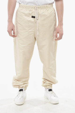 ESSENTIALS Solid Nylon Pants with Ankle Zip