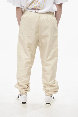 ESSENTIALS Solid Nylon Pants with Ankle Zip