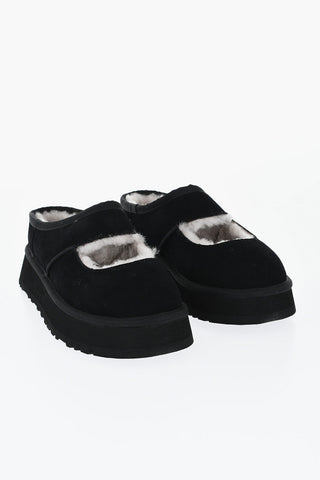 Mules Mary Jane BEA con Fodera in Shearling