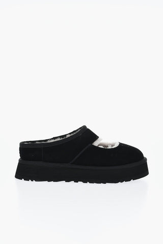 Mules Mary Jane BEA con Fodera in Shearling
