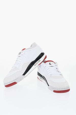 FLIGHT Sneakers in Suede AIR JORDAN 4 con Dettagli a Contrasto