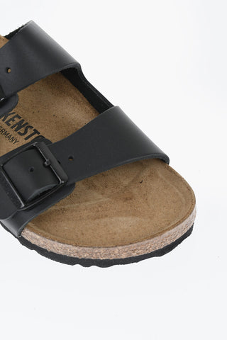 Slides in Pelle ARIZONA con Doppia Fibbia