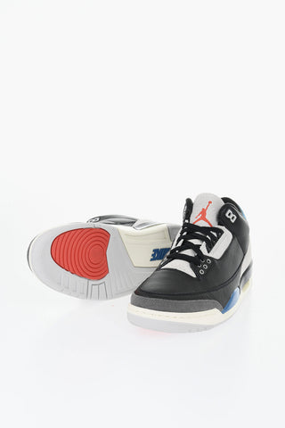 FLIGHT 가죽 하이탑 스니커즈 AIR JORDAN 3 RETRO