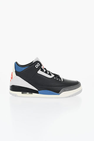 FLIGHT 가죽 하이탑 스니커즈 AIR JORDAN 3 RETRO