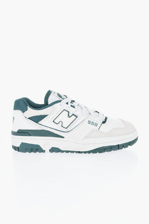 가죽 로우탑 스니커즈 550