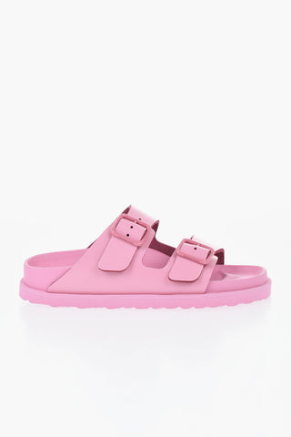 Leder-Slides ARIZONA mit doppelter Schnalle