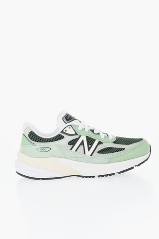 Sneaker 990 aus atmungsaktivem Textil mit kontrastierendem Logo