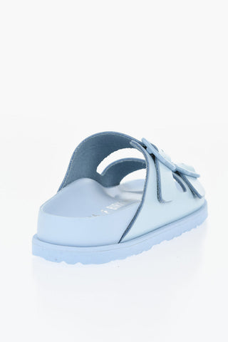 Slides in Pelle ARIZONA con Doppia Fibbia